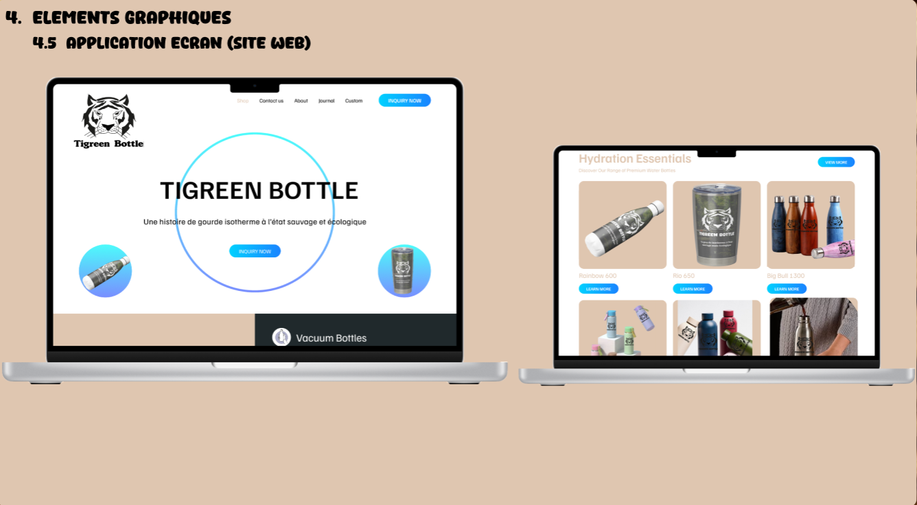 Application sur supports